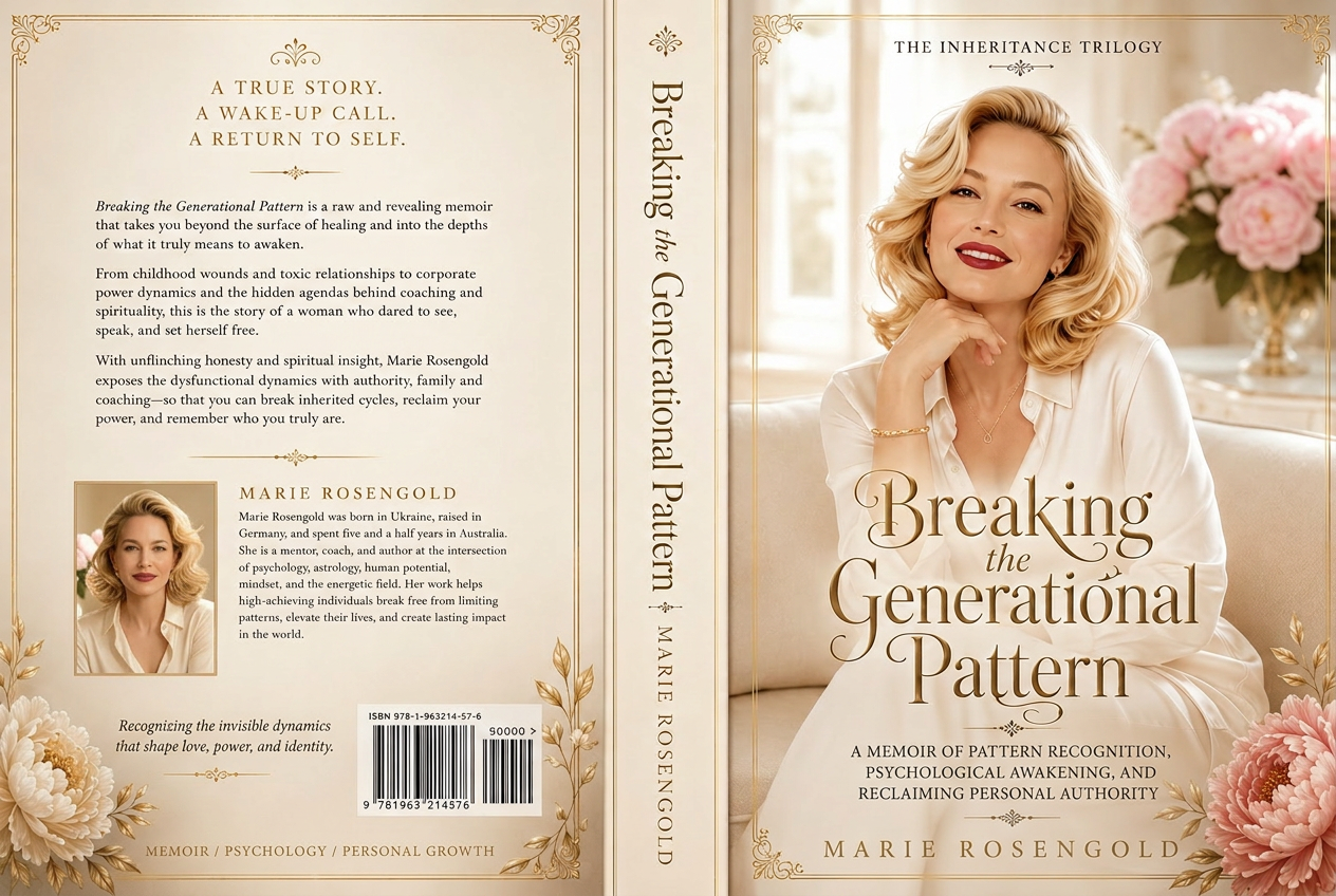 Breaking the Generational Pattern — full cover wrap (back, spine, front)